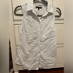banana republic button up riley shirt tank top